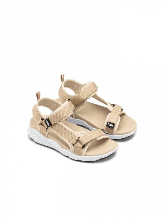 CONGUITOS SANDALS STRIPS  BJSH360001-LGOL GOLD/BEIGE