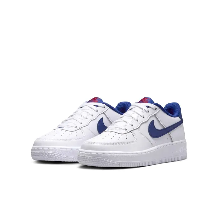 NIKE AIR FORCE 1 FV5948-119 WHITE DEEP ROYAL BLUE