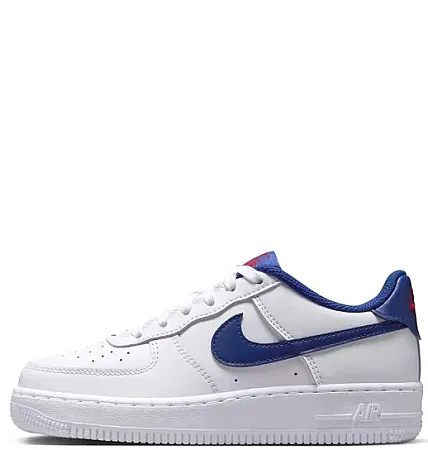 NIKE AIR FORCE 1 FV5948-119 WHITE DEEP ROYAL BLUE