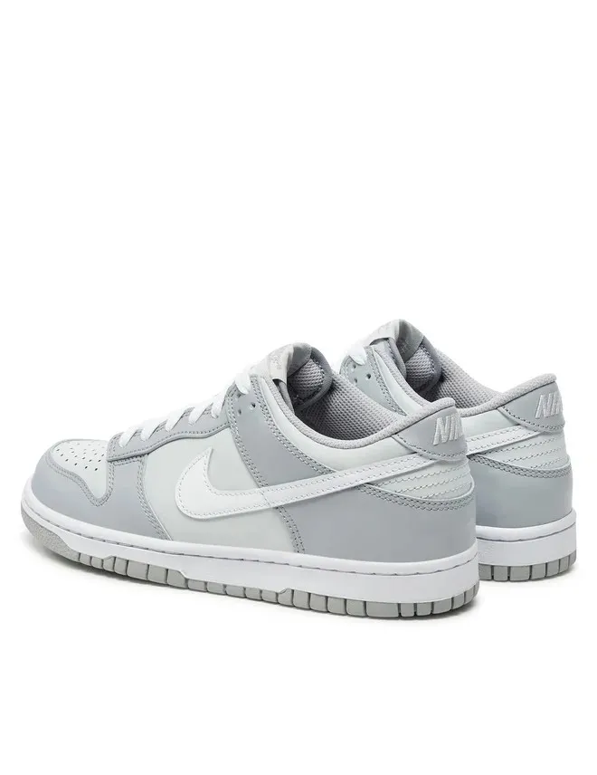NIKE DUNK LOW GS DH9765 001 PURE PLATINUM/WHITE/WOLF GREY