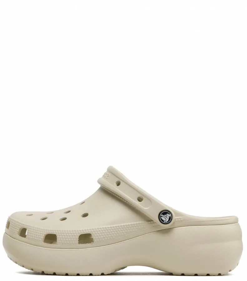 CROCS PLATFORM CLOG W 206750-2Y2 BONE