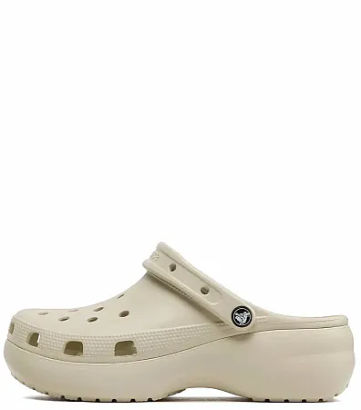 CROCS PLATFORM CLOG W 206750-2Y2 BONE