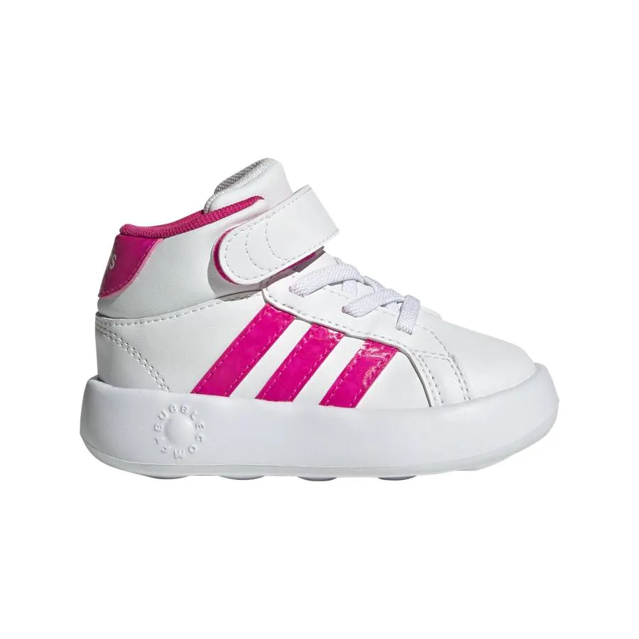 ADIDAS GRAND COURT MID INF JS1682 FTWWHT/SHOPNK/GRETWO
