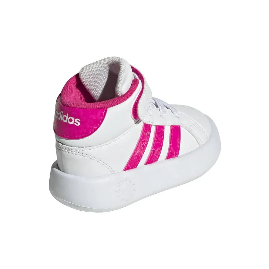 ADIDAS GRAND COURT MID INF JS1682 FTWWHT/SHOPNK/GRETWO