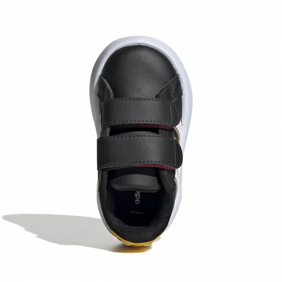 ADIDAS GRAND COURT MICKEY INF JQ8071 CBLACK/FTWWHT/COLRED