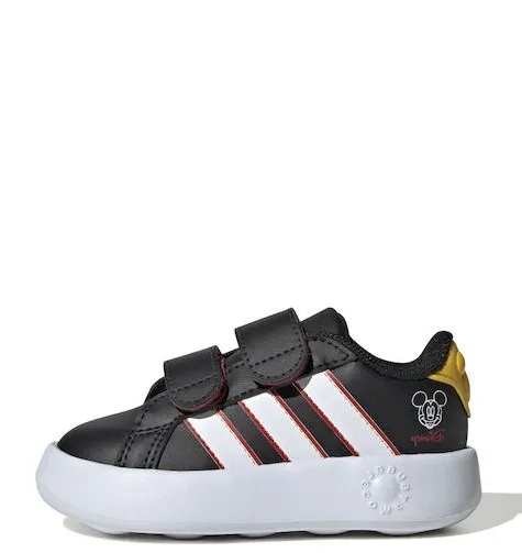 ADIDAS GRAND COURT MICKEY INF JQ8071 CBLACK/FTWWHT/COLRED
