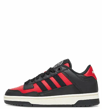 ADIDAS RAPID COURT LOW JR JR1020 CBLACK/COLRED/CWHITE