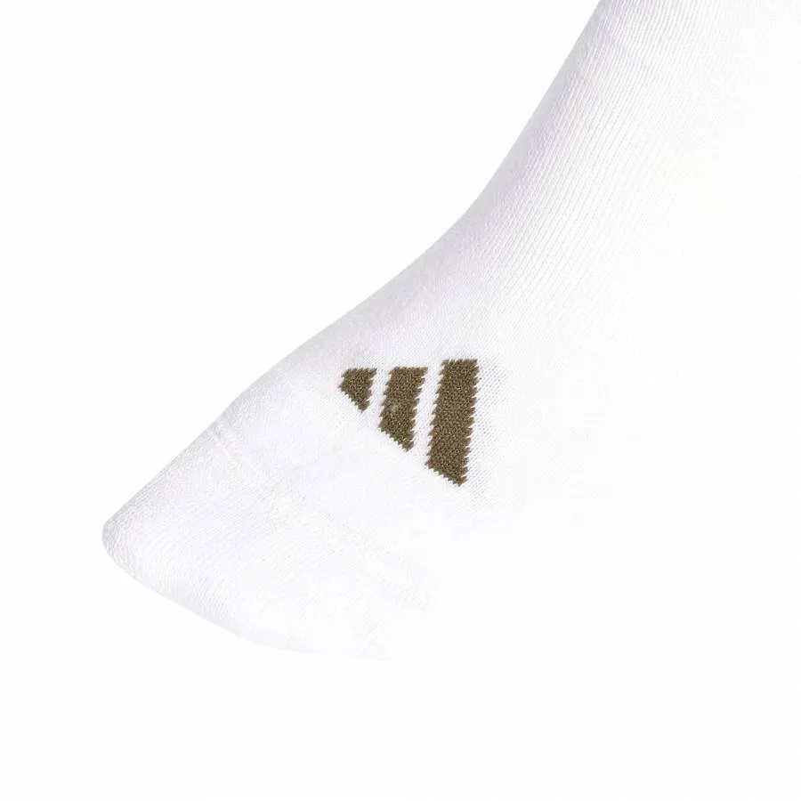 ADIDAS SOCKS LOGO PACK 3PP JW3646 WHITE/OLISTR/WARSAN