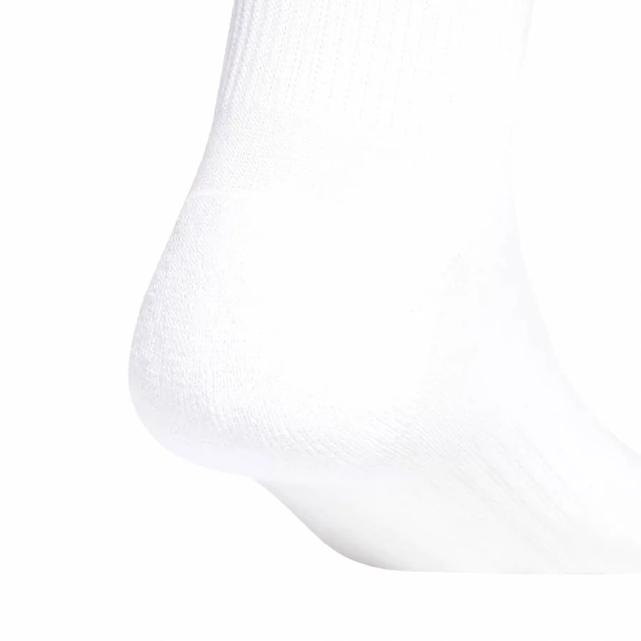 ADIDAS SOCKS LOGO PACK 3PP JW3646 WHITE/OLISTR/WARSAN