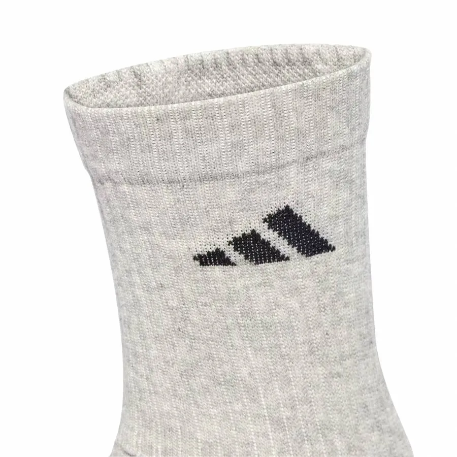 ADIDAS SOCKS C NEWLOGOCRW 6P  JW6008 WHITE/MGREYH/BLACK