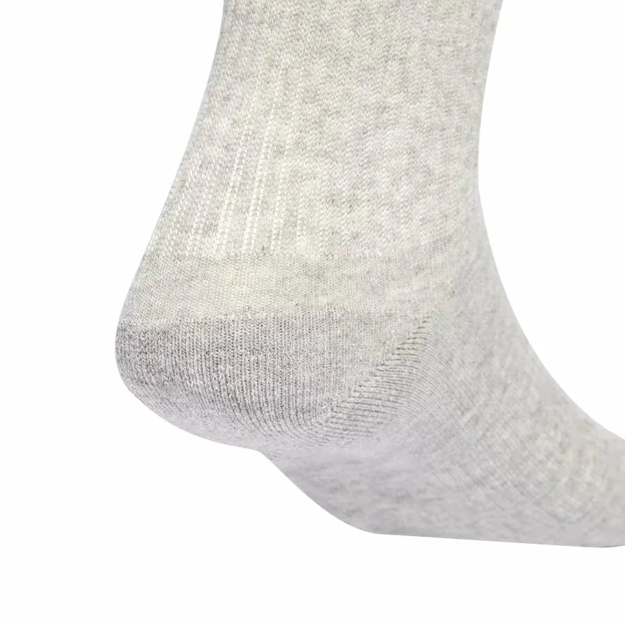 ADIDAS SOCKS C NEWLOGOCRW 6P  JW6008 WHITE/MGREYH/BLACK