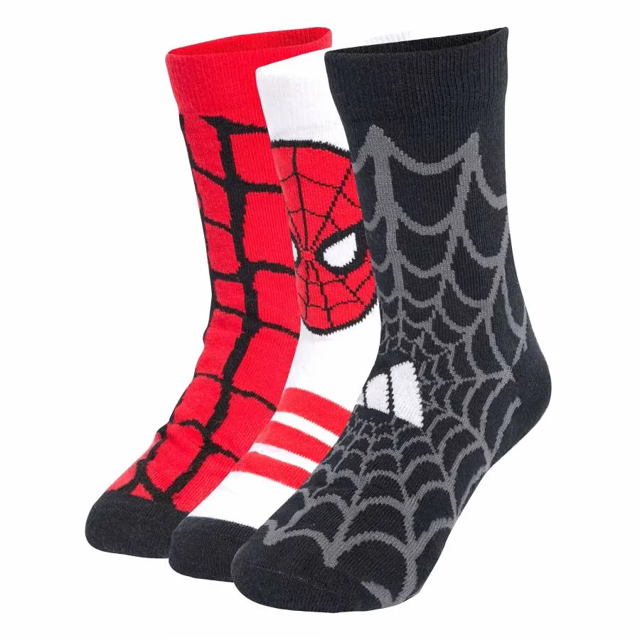 ADIDAS SOCKS LK MRVL SM 3PP JM1827 WHITE/BLACK/PURRUB