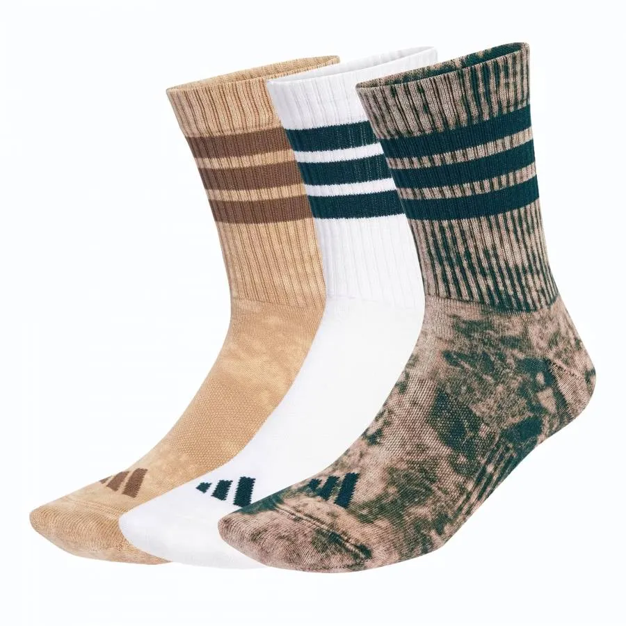 ADIDAS SOCKS 3S C CRW WSH 3P JX5531 WARSAN/AURIVY/WHITE