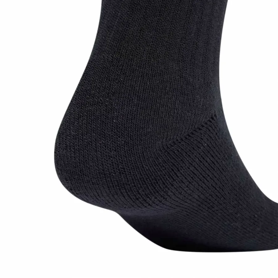 ADIDAS SOCKS C LIN CREW 6P JL6094 BLACK/WHITE