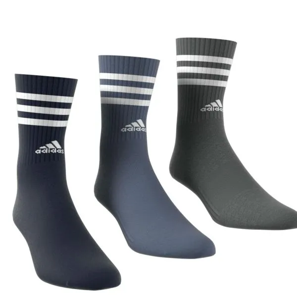 ADIDAS SOCKS 3S C SPW CRW 3P  IP2639 LEGINK/PRLOIN/DGREYH