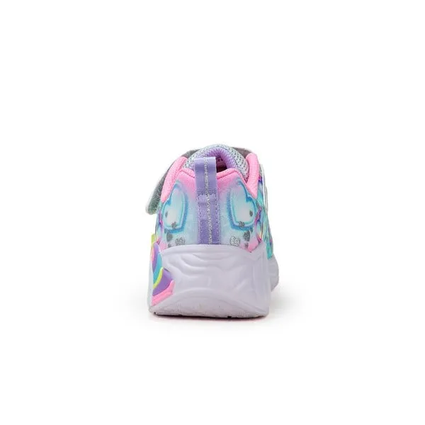 SKECHERS S LIGHTS UNICORN DREAMS HEART SPARKLES 303063L/SMLT