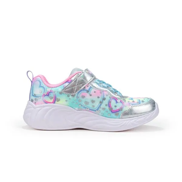 SKECHERS S LIGHTS UNICORN DREAMS HEART SPARKLES 303063L/SMLT