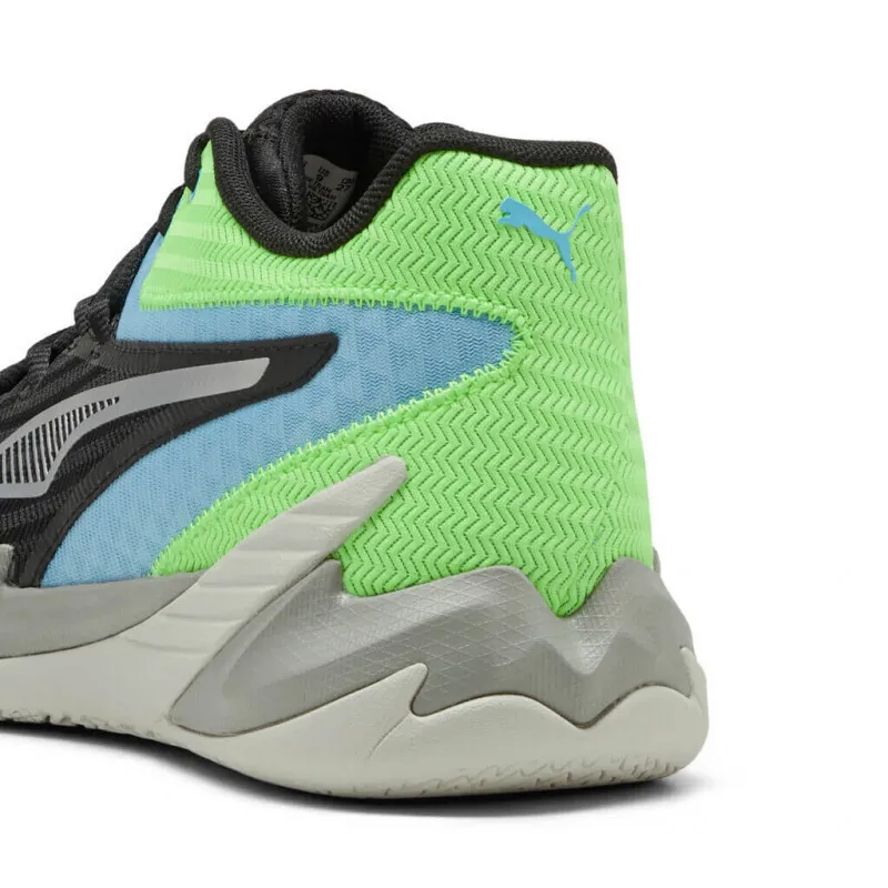 PUMA DAGGER JR BASKET 311553 09 BLACK/BRIGHT AQUA