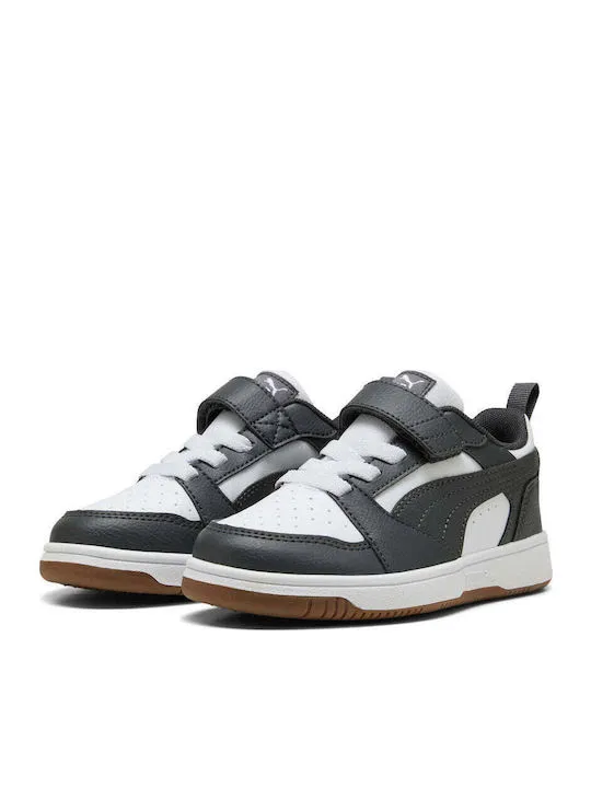 PUMA REBOUND V6 LO AC+PS 397419 27  WHITE/DUSKY GRAY/GUM