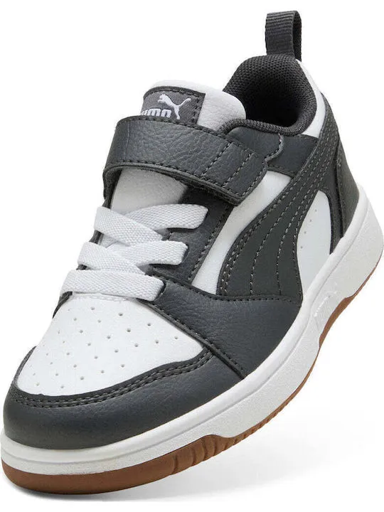 PUMA REBOUND V6 LO AC+PS 397419 27  WHITE/DUSKY GRAY/GUM