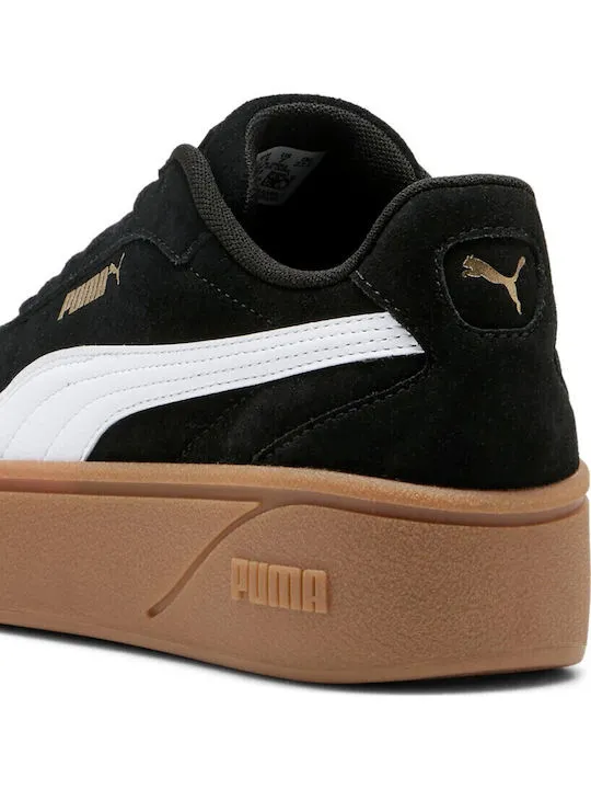 PUMA CLUB II ERA PLATFORM SD 402609 01 BLACK/WHITE