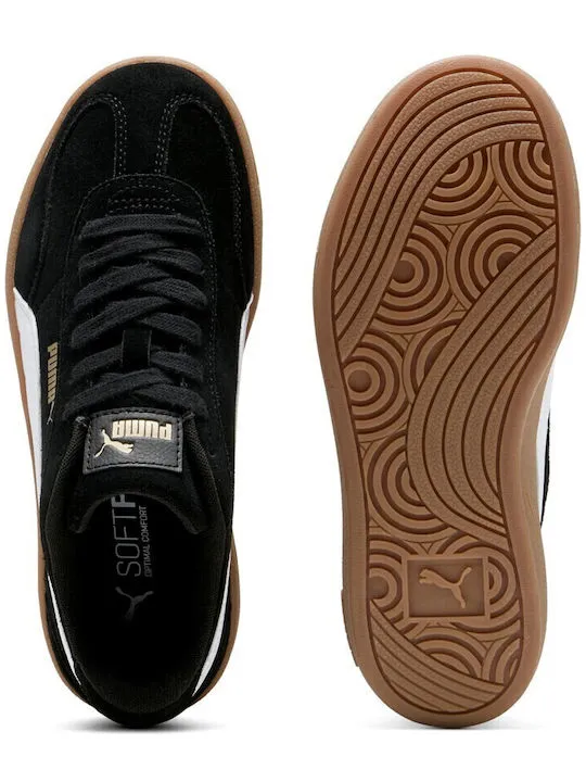 PUMA CLUB II ERA PLATFORM SD 402609 01 BLACK/WHITE