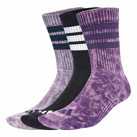 ADIDAS SOCKS 3S C CRW WSH 3P JX5741 AURPLU/PREVIO/BLACK