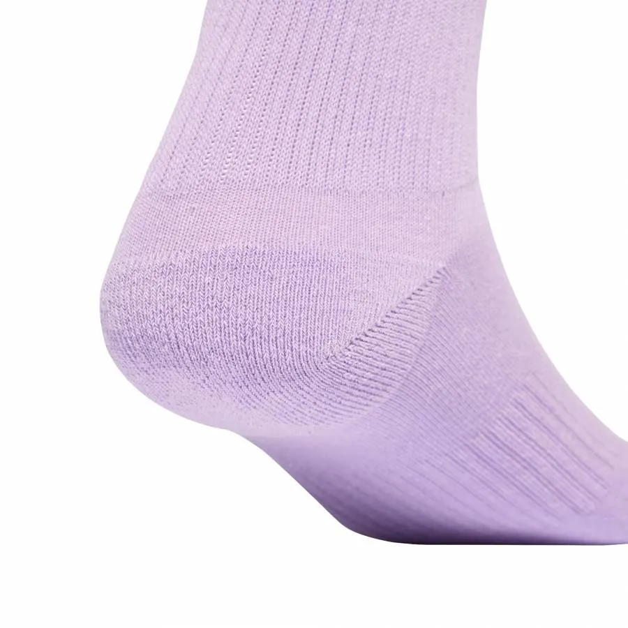 ADIDAS SOCKS LOGO PACK 3PP JW3647 WHITE/AURPLU/PREVIO