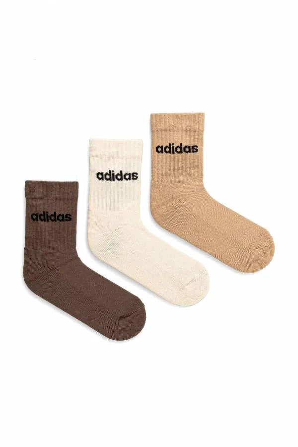 ADIDAS SOCKS C LIN CREW 3P IZ0106 WONDERWHI/MAGBEI/EAR