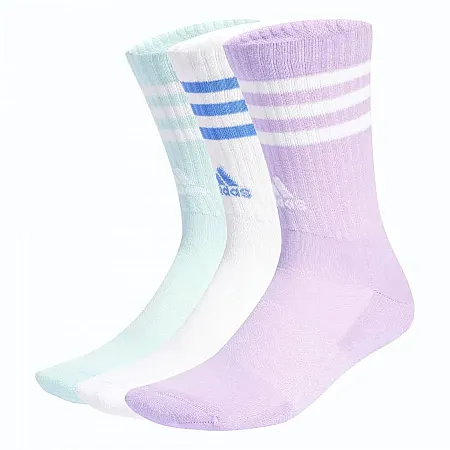 ADIDAS SOCKS 3S C SPW CRW 3P POWPLU/WHITE/HALMIN