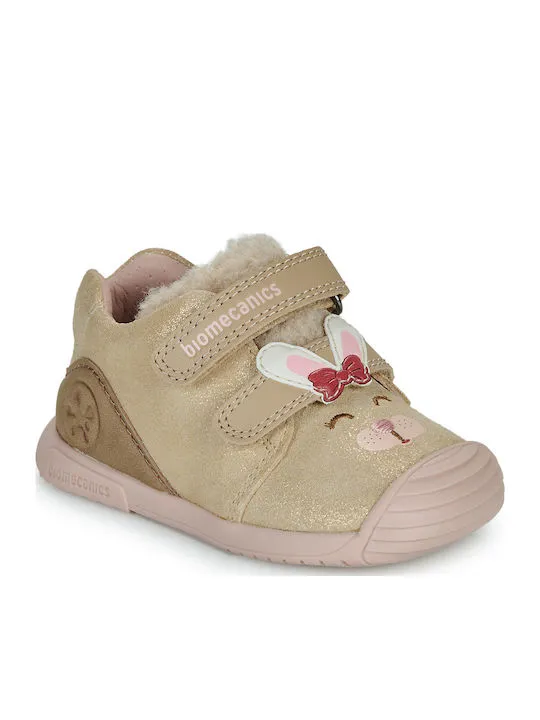 BIOMECANICS BOTIN LAMINADO GIRL FIRST STEPS 251107-B677 LATTE MACCHIATO