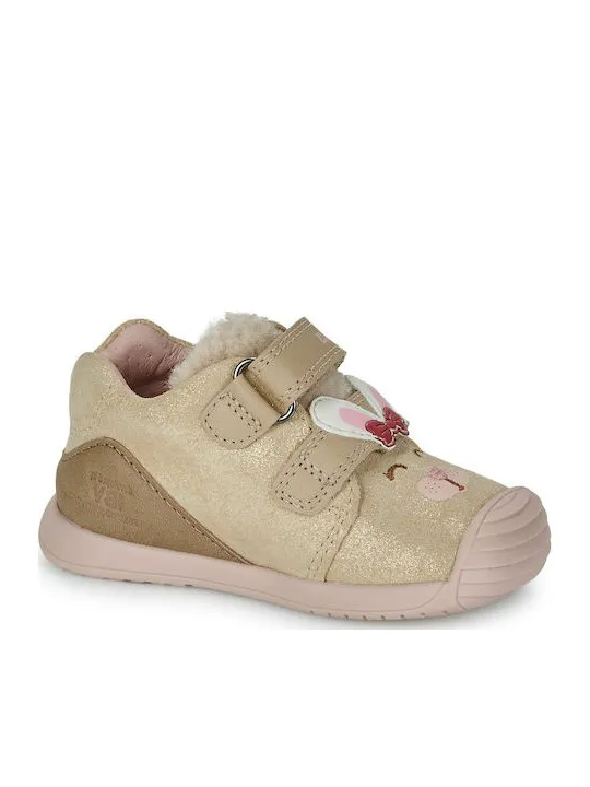 BIOMECANICS BOTIN LAMINADO GIRL FIRST STEPS 251107-B677 LATTE MACCHIATO
