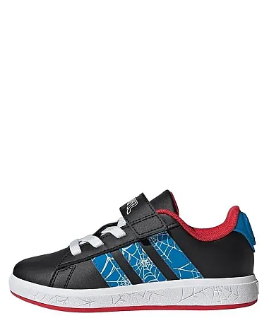 ADIDAS GRAND COURT SPIDERMAN  JQ8073 CBLACK/BRBLUE/PURRUB