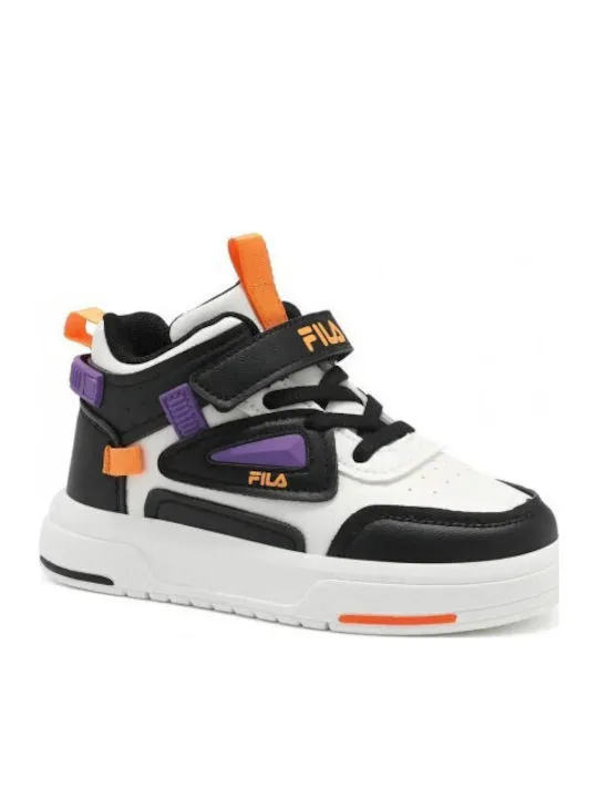 FILA MEMORY AYO 4V MID 3YF53001-015 BLACK/WHITE/SHOCKING ORANGE