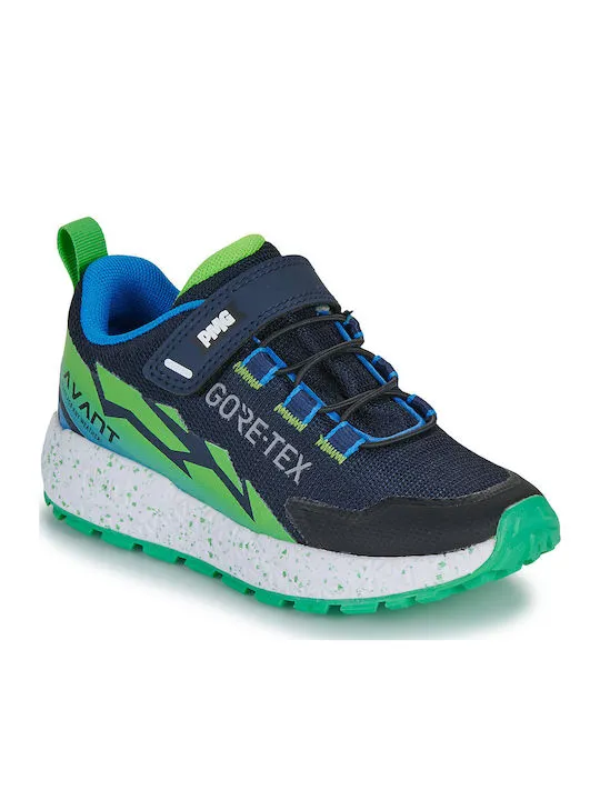 PRIMIGI SNEAKERS GORE-TEX V 8916588 GREEN/BLACK/BLUE