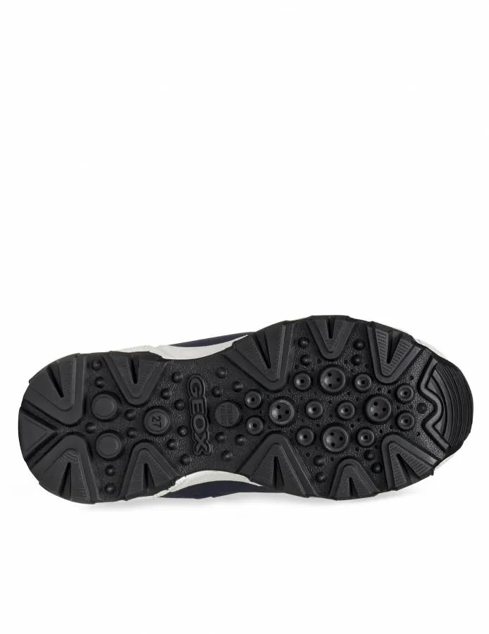 GEOX J MAGNETAR B.B ABX J463ZC 050FU C4231 NAVY/SKY SNEAKERS OUTDOOR