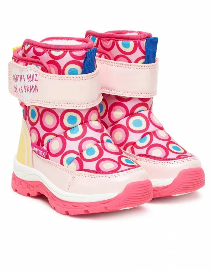AGATHA RUIZ DE LA PRADA BOTA ESTAMPADA 251990-B032 ROSA