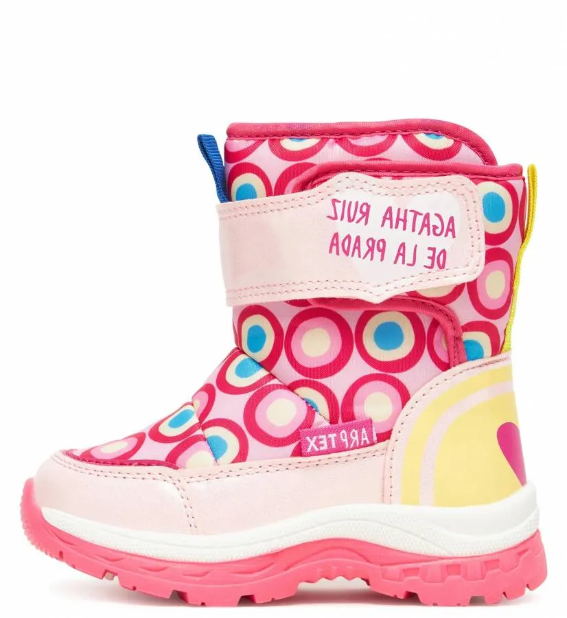 AGATHA RUIZ DE LA PRADA BOTA ESTAMPADA 251990-B032 ROSA