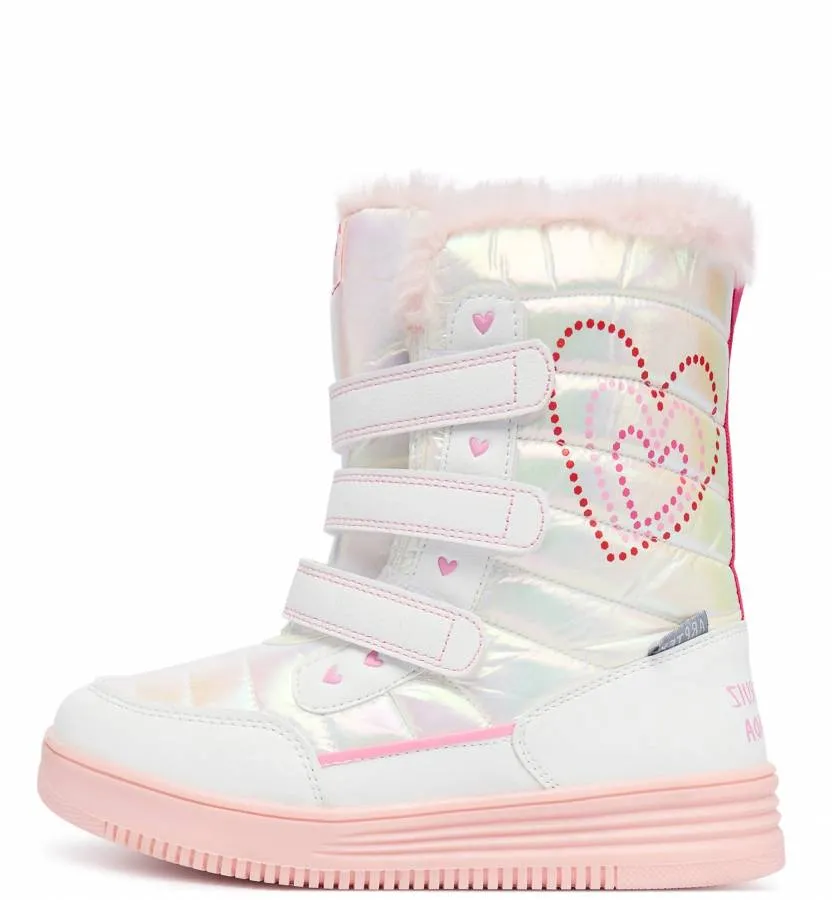 AGATHA RUIZ DE LA PRADA BOTA CORAZONES 251991-B050 BLANCO