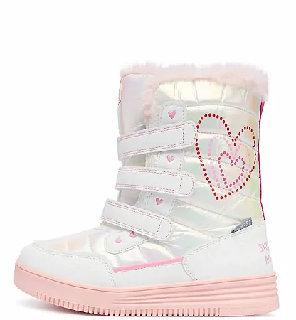 AGATHA RUIZ DE LA PRADA BOTA CORAZONES 251991-B050 BLANCO