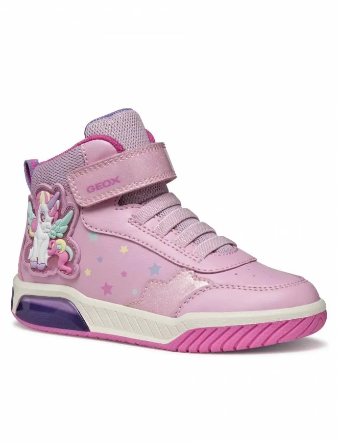 GEOX J INEK GIRL A J56ASA 0BCKC C8206 PINK/MULTICOLOR SNEAKERS