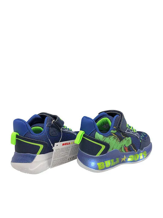 BULL BOYS T-REX LIGHTS SNEAKERS DNAL5140B00 BL01 BLUE