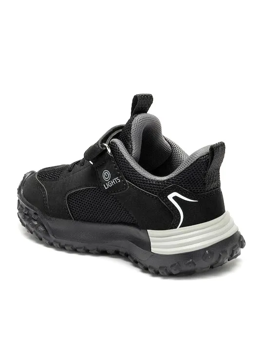 BULL BOYS VELOCIRAPTOR  SNEAKERS LIGHTS DNAL5152B00 B00 BLACK/RED