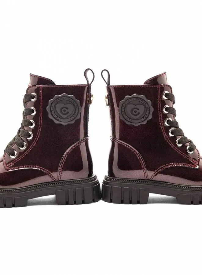 CONGUITOS TROOPER BOOTS GIRLS  COSH244011-BURG BURGUNDY