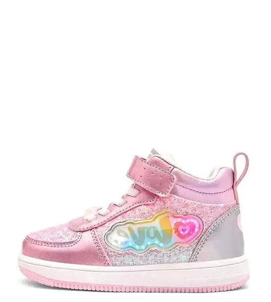 CONGUITOS HIGH CUT SNEAKERS LIGHTS COSH224054-PINK