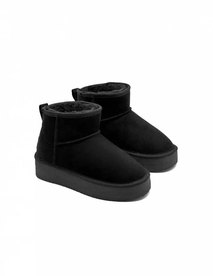 CONGUITOS AUSTRALIAN BOOTS LOW BLACK BJSH543008-BLACK