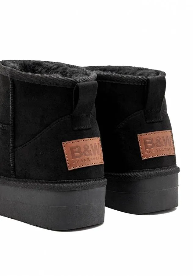 CONGUITOS AUSTRALIAN BOOTS LOW BLACK BJSH543008-BLACK