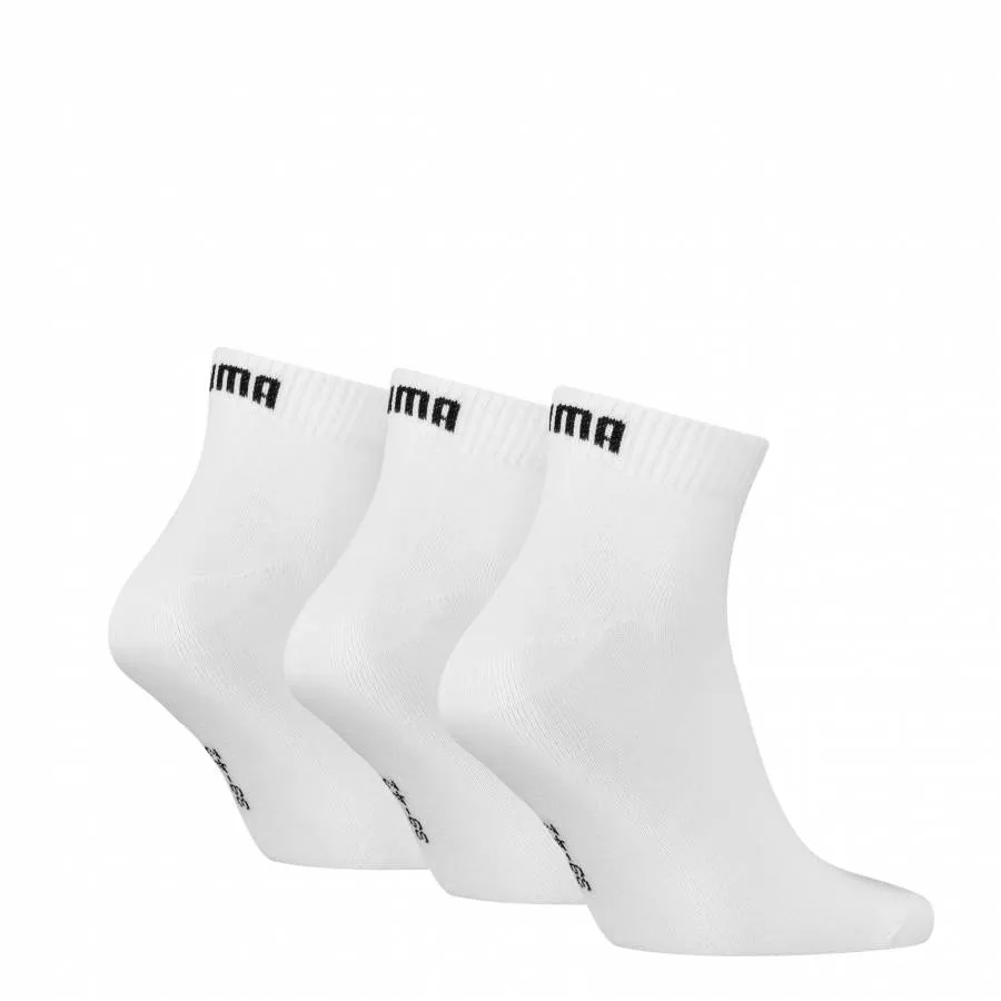 PUMA SOCKS KIDS QUARTER 3P 701233224 300 WHITE
