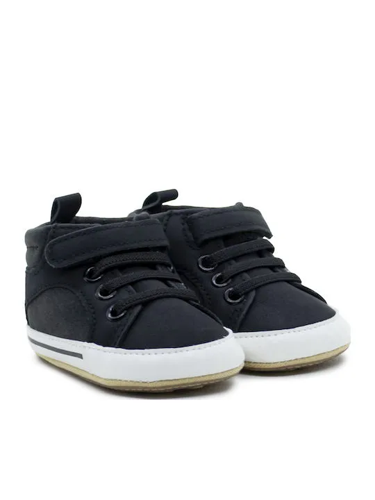 CHILDRENLAND SNEAKERS BABY BOYS D4225 BLACK/WHITE