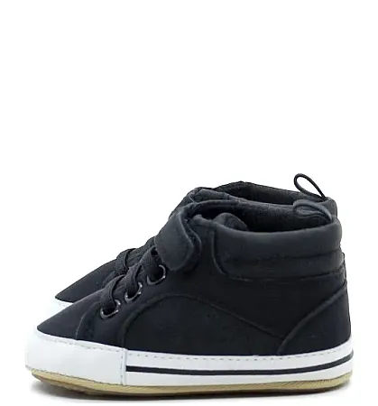 CHILDRENLAND SNEAKERS BABY BOYS D4225 BLACK/WHITE